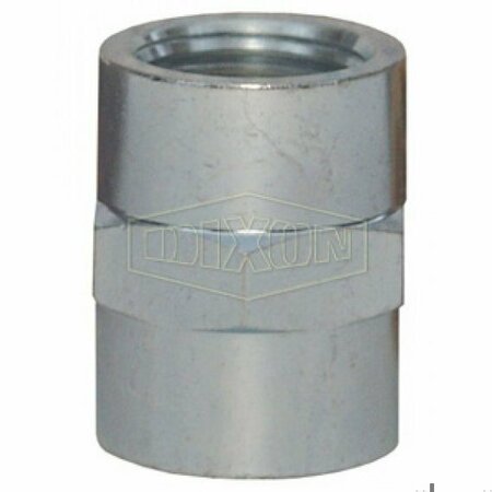 DIXON Hex Pipe Coupling, 1-11-1/2 Nominal, FNPT, Steel, Domestic 5000-16